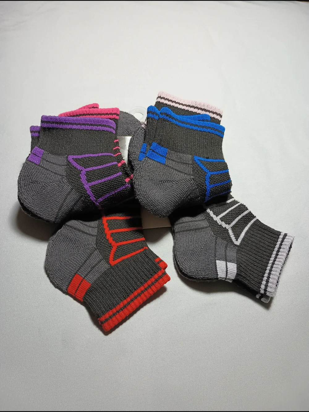 Athletic Works Girls' Ankle Socks
